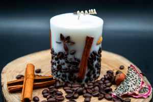 Lumânare Parfumată Cilindrica – Bumbac